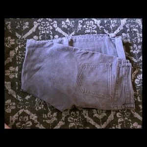 Grey denim skinny jeans